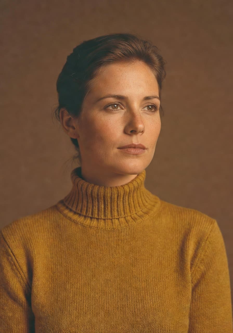 Retro AI portrait look created by SelfAI AI Headshot Generator
